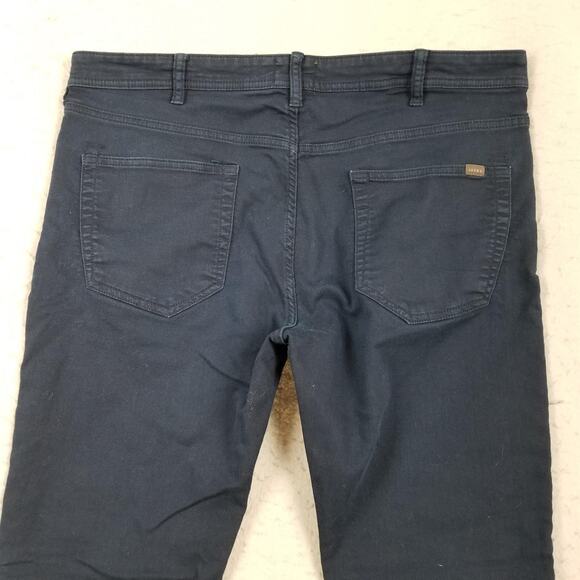 Jachs New York Jeans Mens 38x30 Blue Stretch Denim Straight Leg Casual Pants - Picture 6 of 14